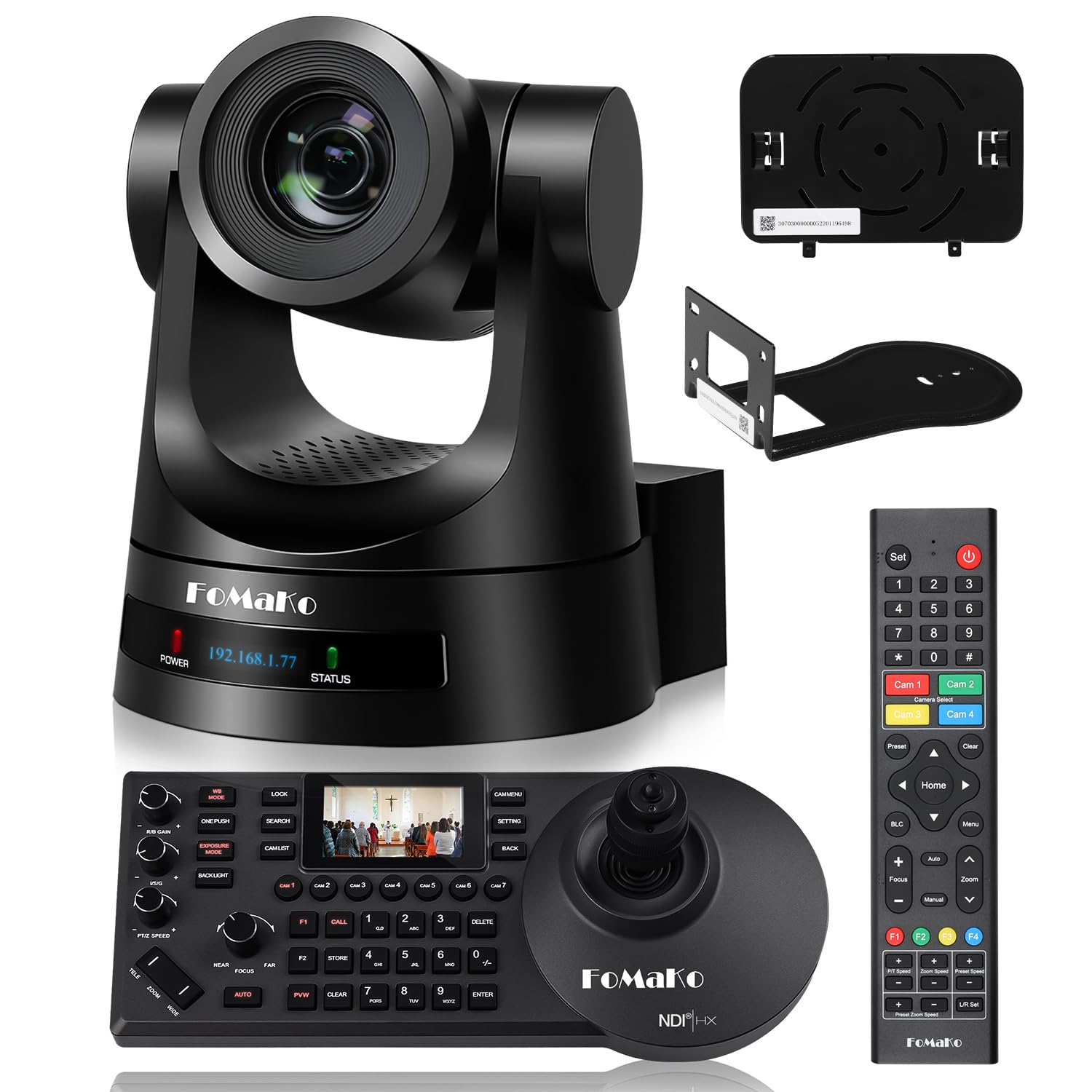 Amazon.com : FoMaKo PTZ Camera 20X Optical Zoom HDMI PTZ Bundle